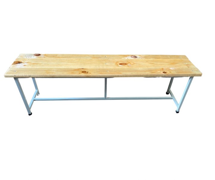 Лавка гардеробна 450х1500х330мм, світла KOMODO